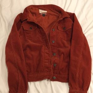 Universal Thread Freeborn Rust Corduroy Jacket